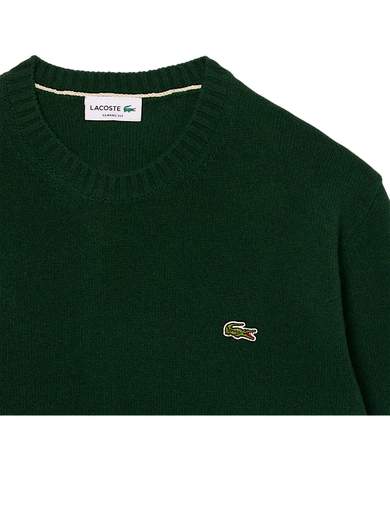 LACOSTE MAGLIA GIROCOLLO PURA LANA
