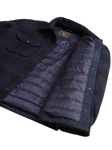 WOOLRICH CFWOOS2018MBUT3046 WOOL CHECK ALASKAN SHIRT JKT 0562