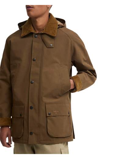 BARBOUR GIACCONE CAPPUCCIO STACCABILE TECNICO IMBOTTITO