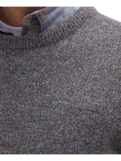 BARBOUR MAGLIA GIROCOLLO EFFETTO TWIDD