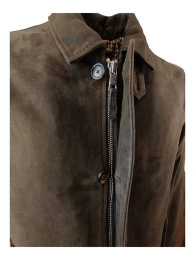 giubbotto suede the jack leathers