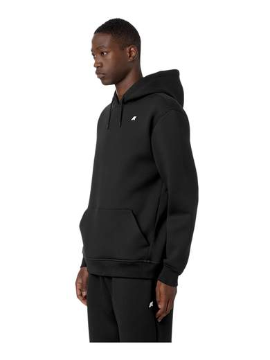 K-WAY FELPA ZIP CAPPUCCIO TECNICA