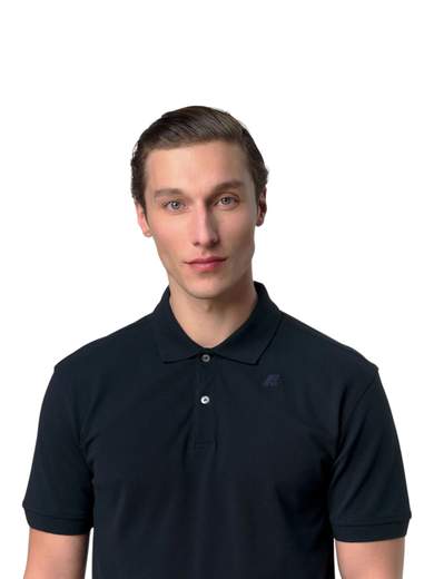 K-WAY POLO PIQUE COTONE MANICA CORTA