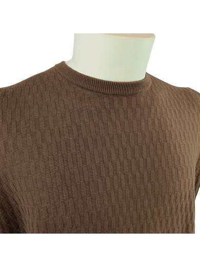 JEORDIE'S T. SHIRT TRICOT LINO E COTONE LAVORATO