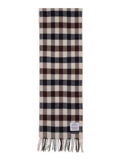 AQUASCUTUM ACTIVE WOOL ICONIC SCARF SF001 0562