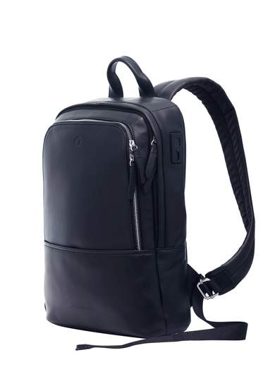 MOMO DESIGN ZAINO IN NAPPA LISCIA CON DISPOSITIVO USB