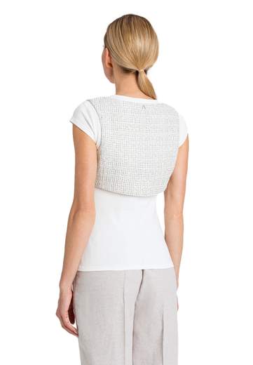 TWINSET ACTITUDE T-SHIRT CON GILET