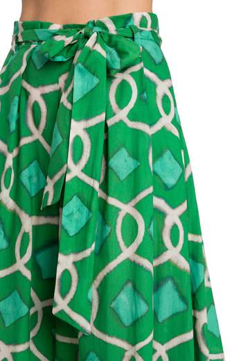 TWINSET ACTITUDE GONNA PANTALONE IN MUSSOLA STAMPATA