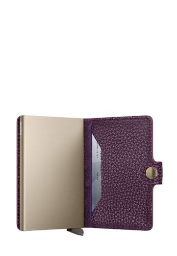 SECRID MINIWALLET PEBBLE IN PELLE