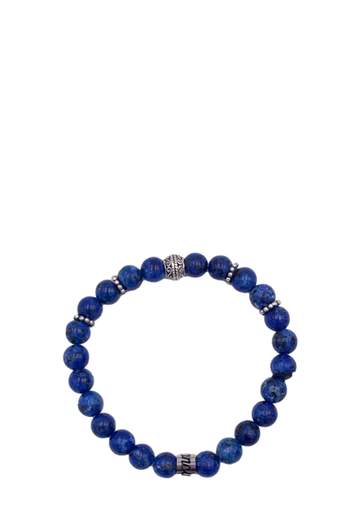 MANCINO BRACCIALE ELASTICO CON PIETRE NATURALI 8MM
