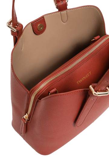 TWINSET TOTE PICCOLA CON FIBBIE