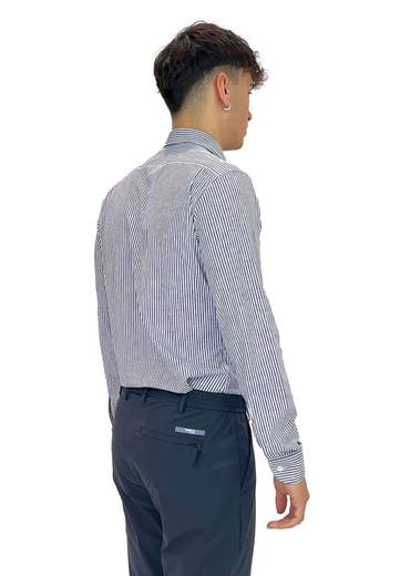 BRANCACCIO CAMICIA NO STIRO A RIGHE