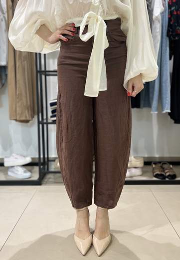HAVEONE PANTALONE LINO