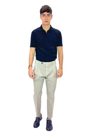 BE ABLE PANTALONI DUE PENCES IN COTONE