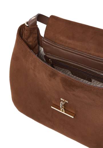 LIU JO BORSA SCAMOSCIATA CON BORCHIE