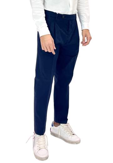 BE ABLE PANTALONI DUE PENCES IN COTONE