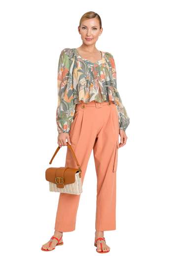 TWINSET PANTALONI CARGO