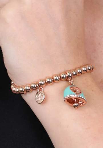 AMO CAPRI BRACCIALE CAMPANA VERDE CON STELLE