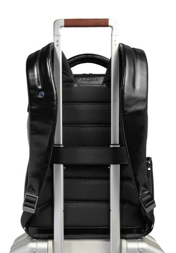 PIQUADRO ZAINO PORTA PC 14'' BLUE SQUARE