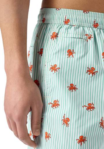 SAINT BARTH COSTUME A RIGHE CON POLIPI