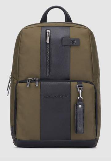 PIQUADRO ZAINO PORTA PC 14'' IN TESSUTO RICICLATO