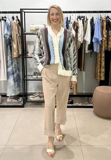 HAVEONE CARDIGAN JACQUARD