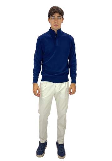 SAINT BARTH LUPETTO CON BOTTONI IN LANA MERINO E CASHMERE