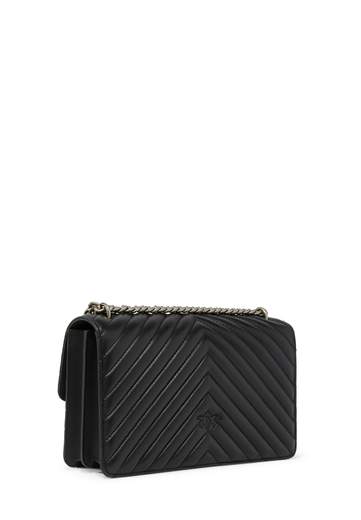 PINKO BORSA LOVE ONE CLASSIC NAPPA CHEVRON