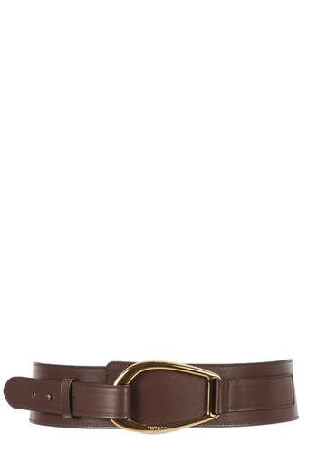 TWINSET CINTURA IN PELLE CON FIBBIA