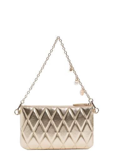 TWINSET MINI BORSA TRAPUNTATA CON LOGO