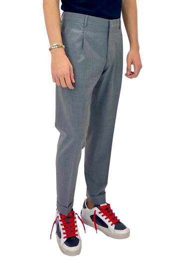BE ABLE PANTALONI 1 PENCE CON RISVOLTO