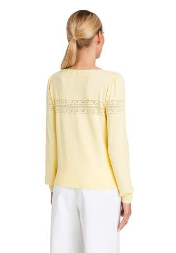 TWINSET MAGLIA CON LOGO TRAFORATO