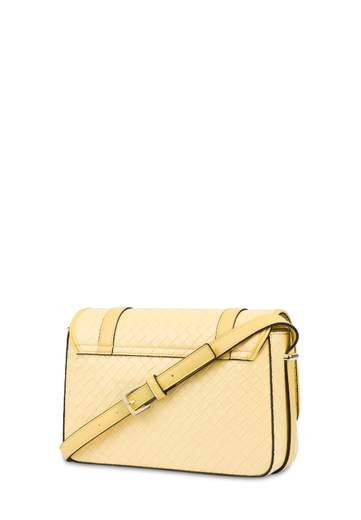 POLLINI BORSA A TRACOLLA INTRECCIATA