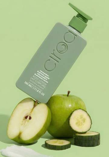 CIROA CUCUMBER & GREEN APPLE BODY LOTION 350ML