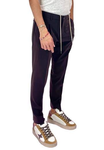 BE ABLE PANTALONI UNA PENCE IN FRESCO LANA