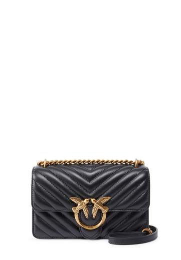 PINKO BORSA LOVE ONE MINI CHEVRON