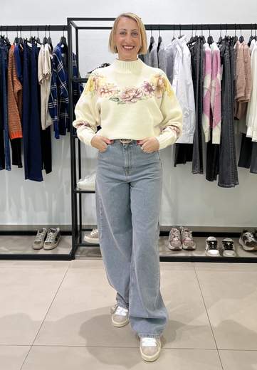 TWINSET JEANS CON CINTURA