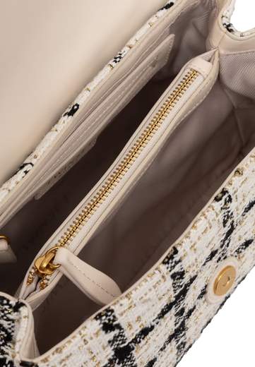 TWINSET BORSA BOUCLE' CHECK