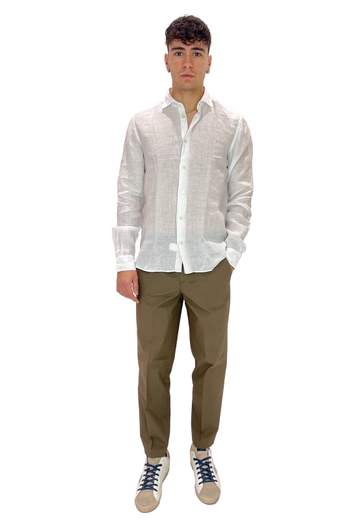 MASTRICAMICIAI CAMICIA 100% LINO