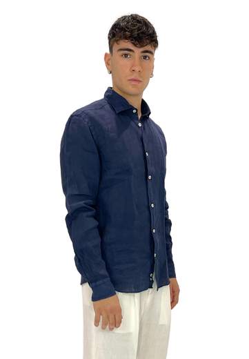 MASTRICAMICIAI CAMICIA 100% LINO