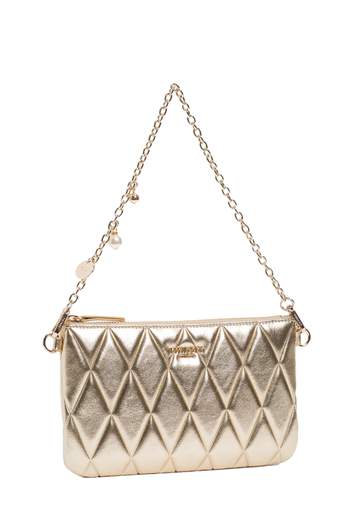 TWINSET MINI BORSA TRAPUNTATA CON LOGO