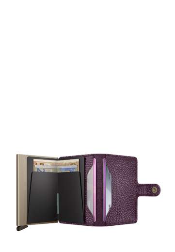 SECRID MINIWALLET PEBBLE IN PELLE