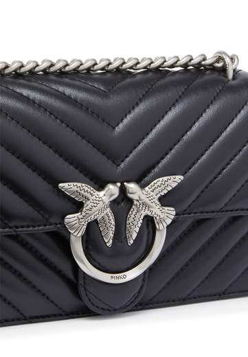 PINKO BORSA LOVE ONE MINI CHEVRON