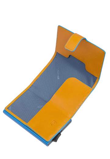 PIQUADRO PORTA CARTE DI CREDITO CON SLIDING SYSTEM