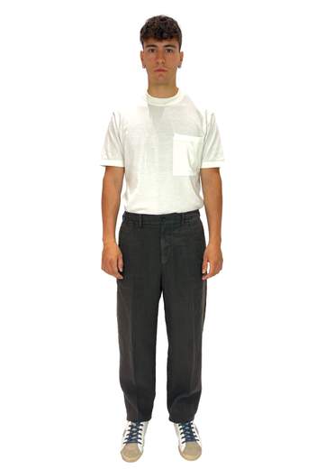 BE ABLE PANTALONI VINCENT 100% LINO