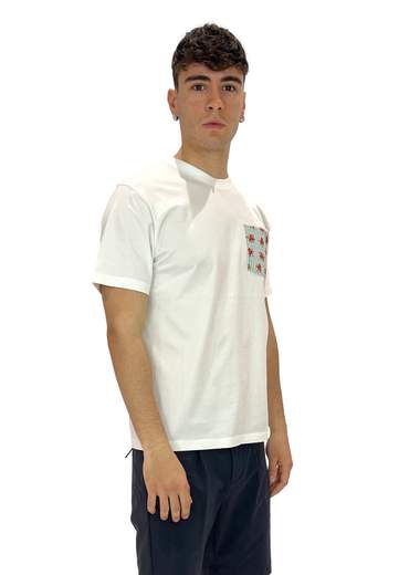 SAINT BARTH T-SHIRT CON TASCHINO POLIPO
