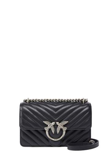 PINKO BORSA LOVE ONE MINI CHEVRON