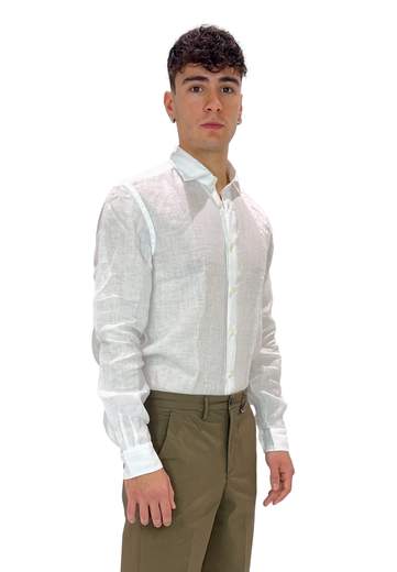 MASTRICAMICIAI CAMICIA 100% LINO