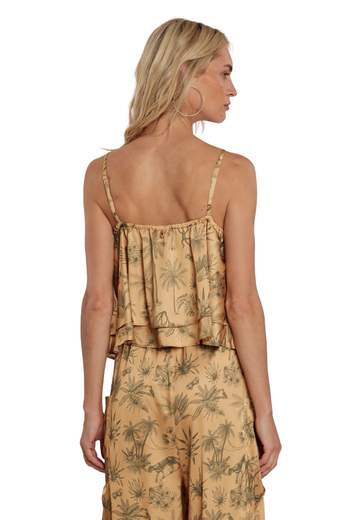 RELISH TOP ALBAS CON FANTASIA TROPICAL
