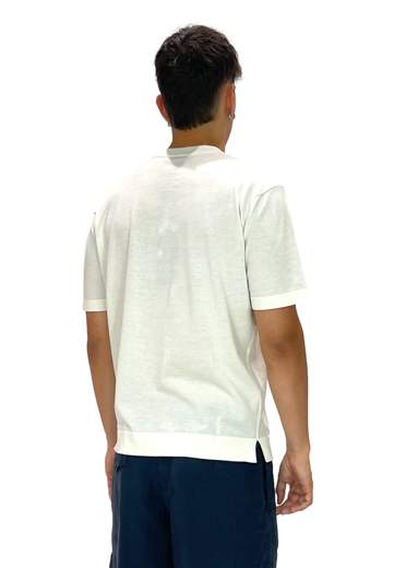 FILIPPO DE LAURENTIIS T-SHIRT CON TASCONE